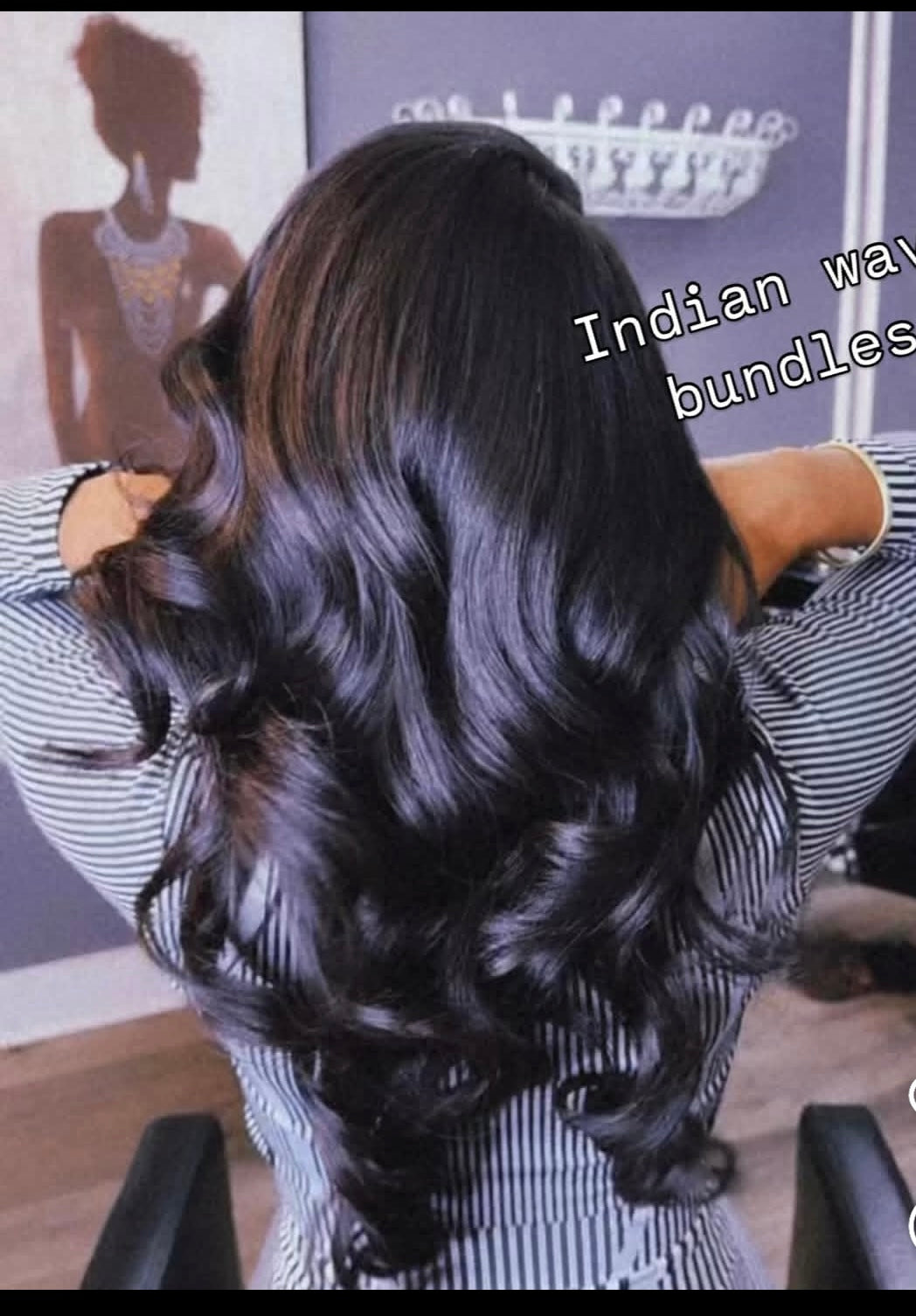 Raw Indian Natural Wave